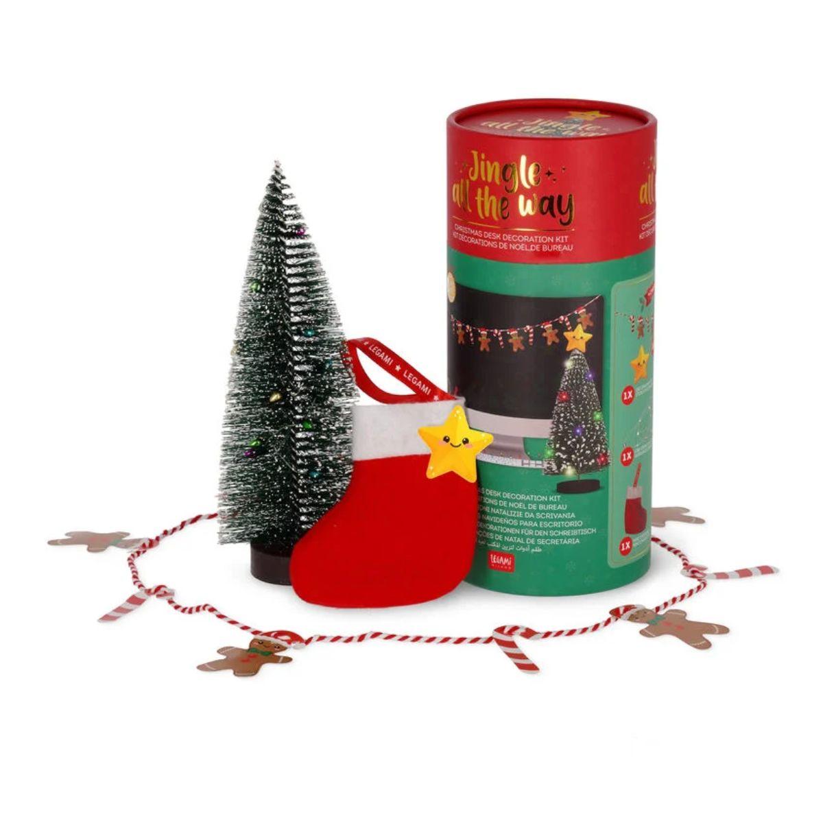 Kit decorazione natalizia  da scrivania