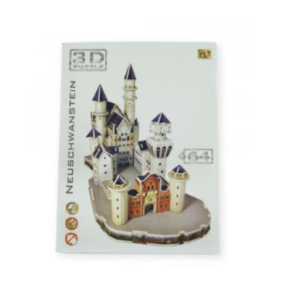 Puzzle 3dneuschwanstein 64 pezzi