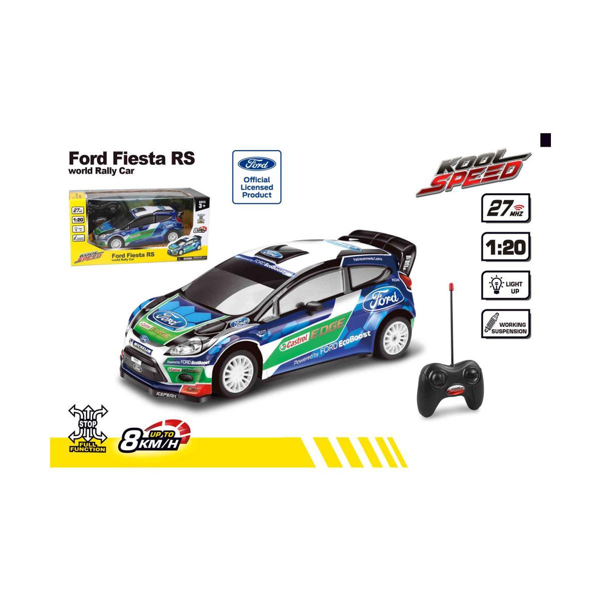 Ford fiesta rally r/c 1:20