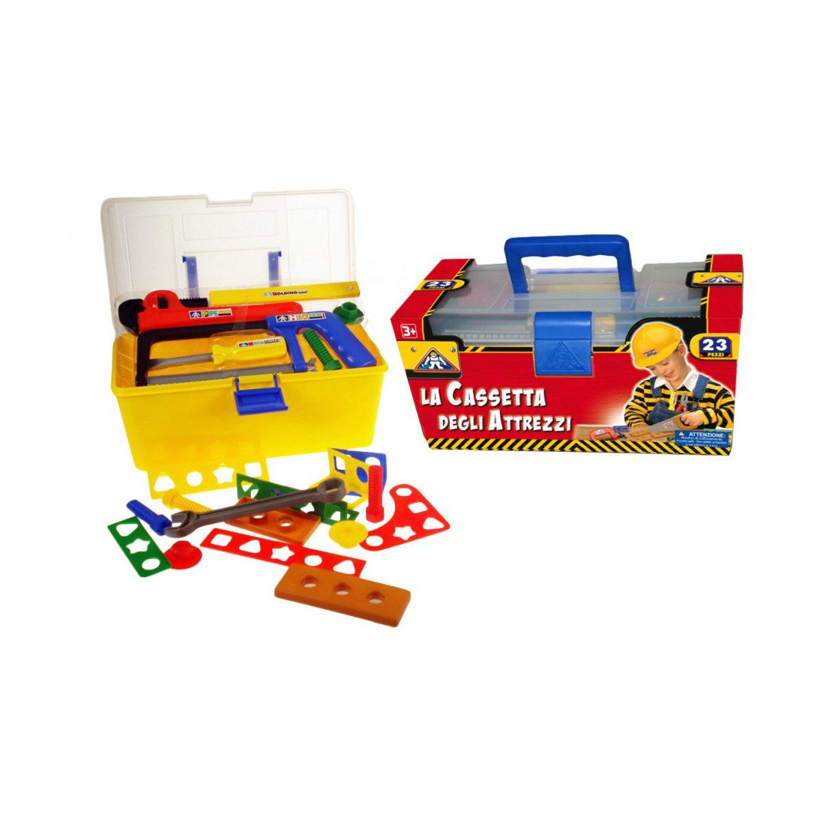 Cassetta attrezzi lavoro 23 pezzi