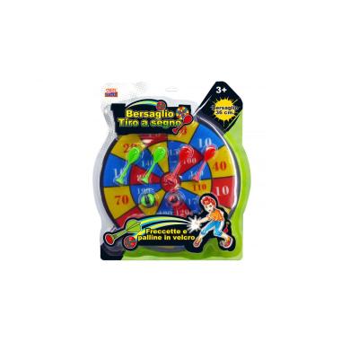 Bersaglio in velcro con freccette