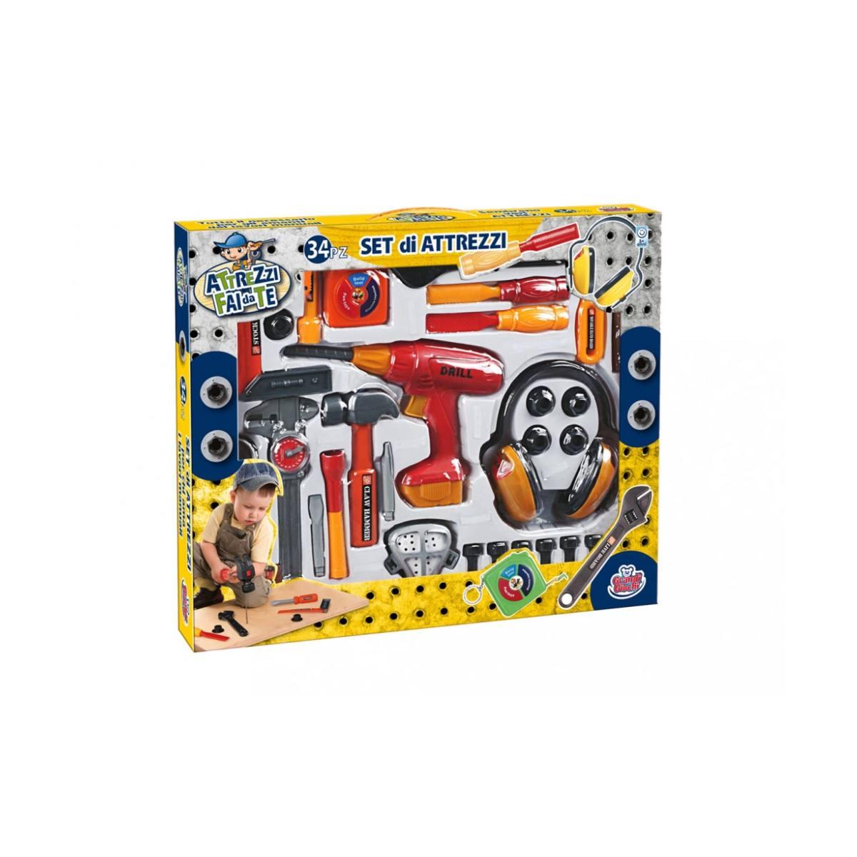 Set attrezzi 34 pezzi