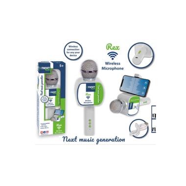 Microfono wireless altop e supporto rex