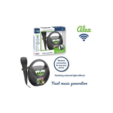 Amplificatore wireless e microfono alex