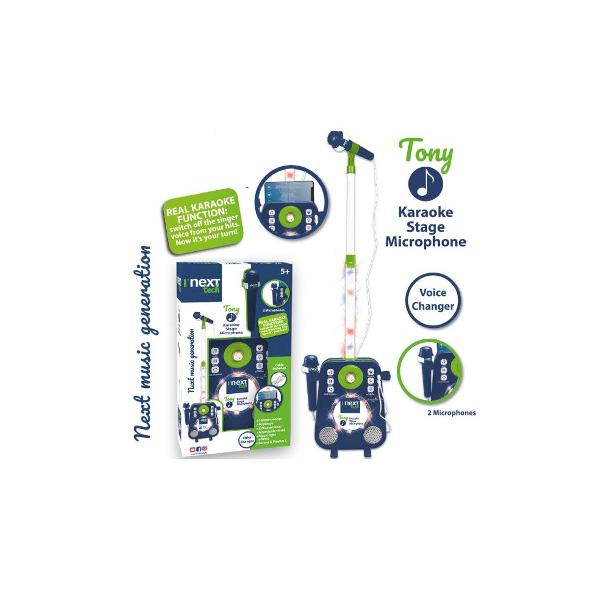 Karaoke soud box 2 microfoni tony