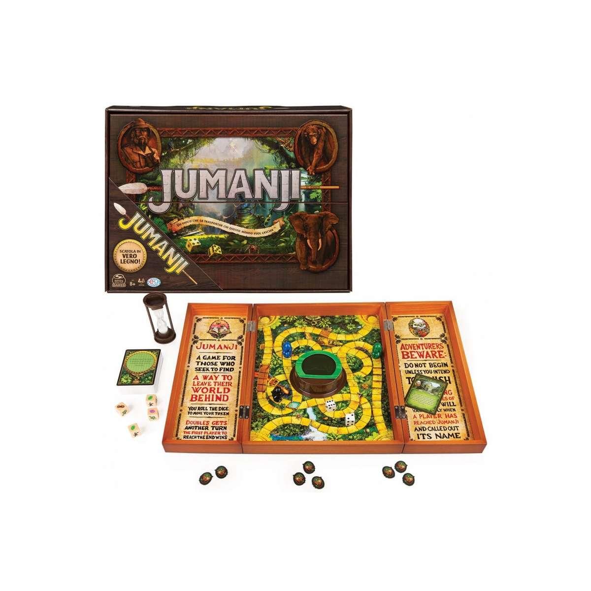 Jumanji in legno gioco