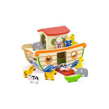 Arca di noe' con incastri in legno