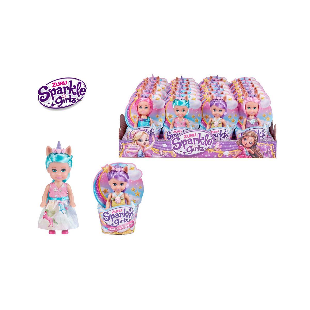 Sparkle girlz mini princess unicorno 11 cm
