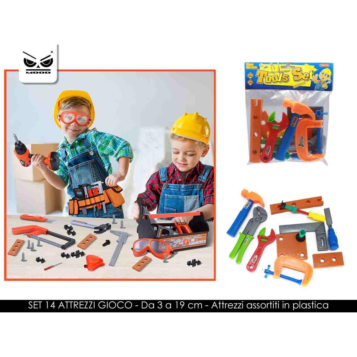 Set gioco 14 attrezzi