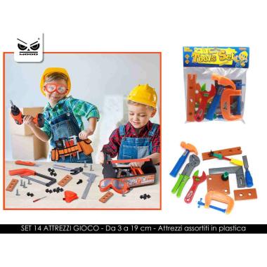 Set gioco 14 attrezzi