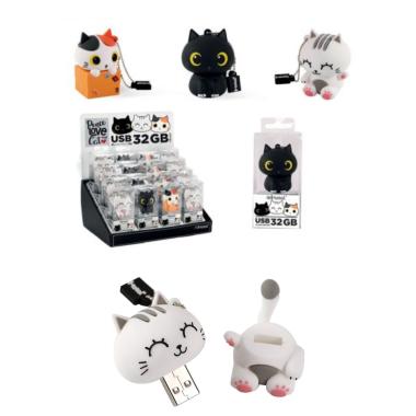 Chiavetta usb 32 gb a forma di gatti