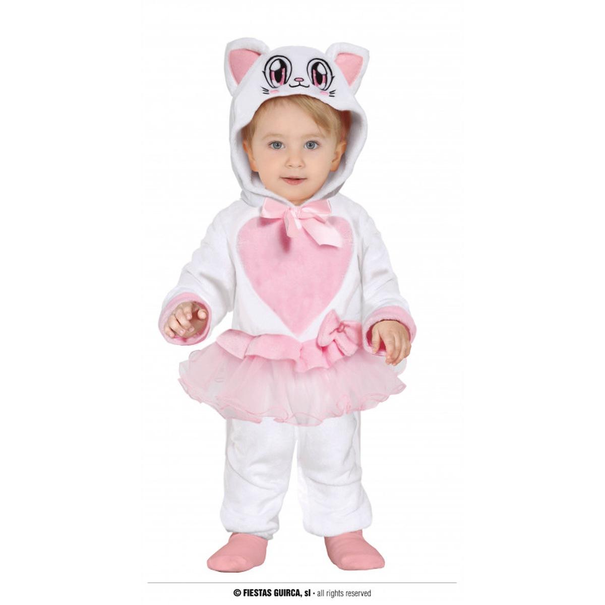 Costume baby gattina tg 18 24 mesi