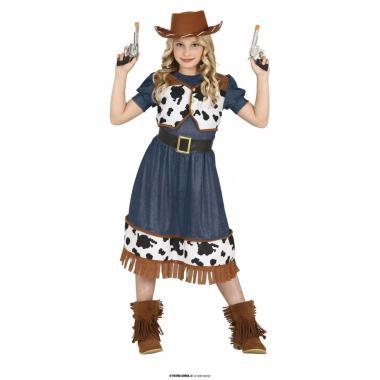 Costume cowgirl 7-9 anni