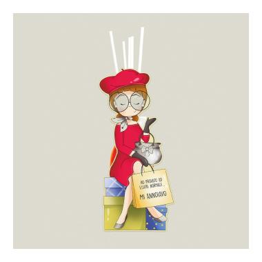 Mi annoiavo  profumatore pensieri colorati