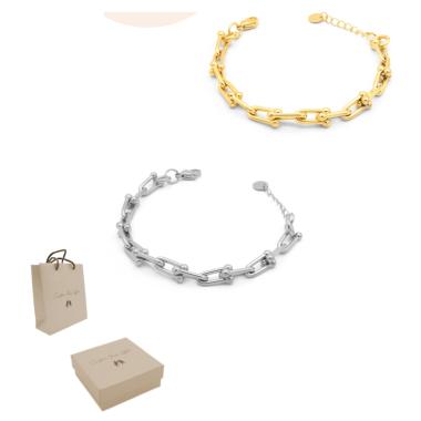 Bracciale donna polo in acciaio