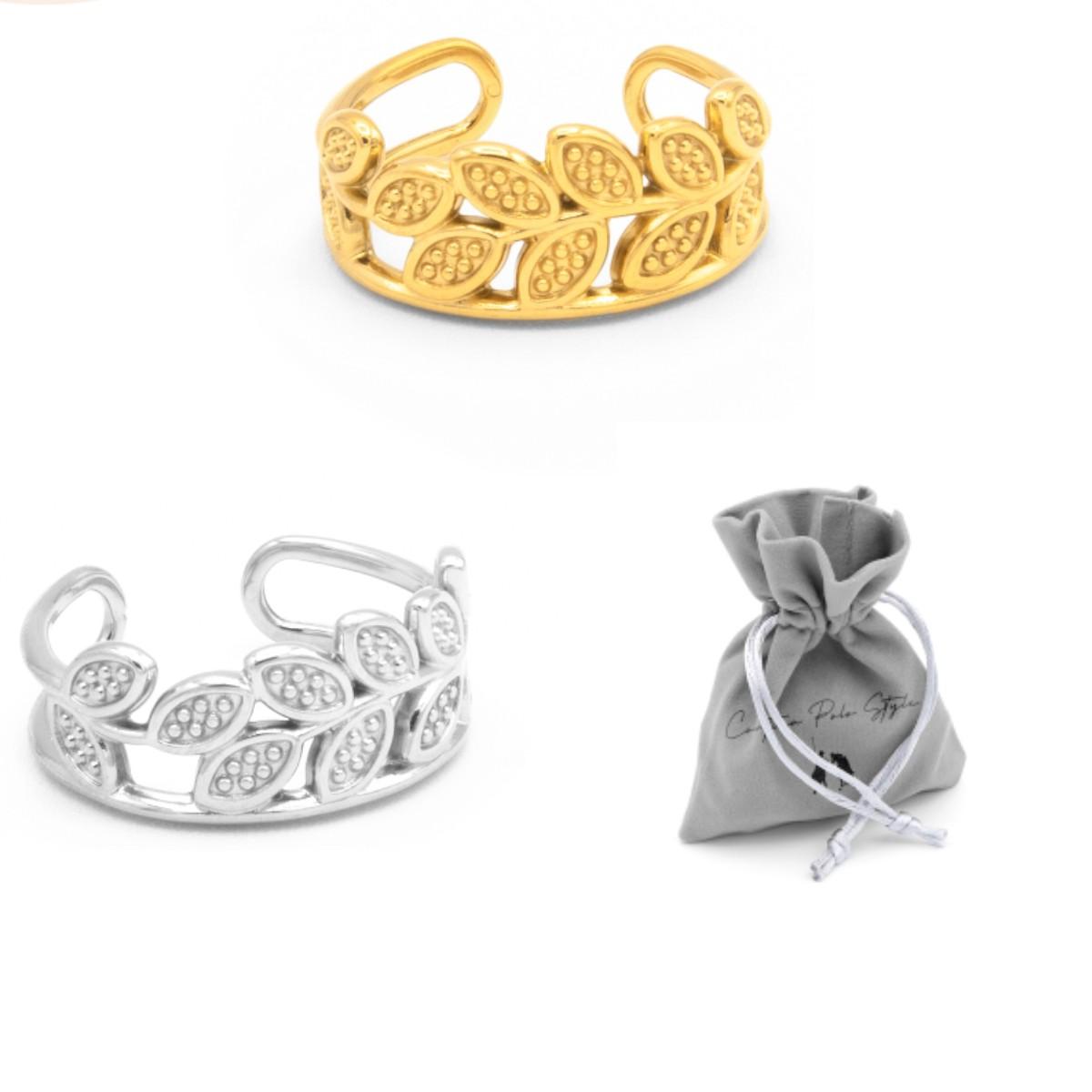 Anello regolabile in acciaio