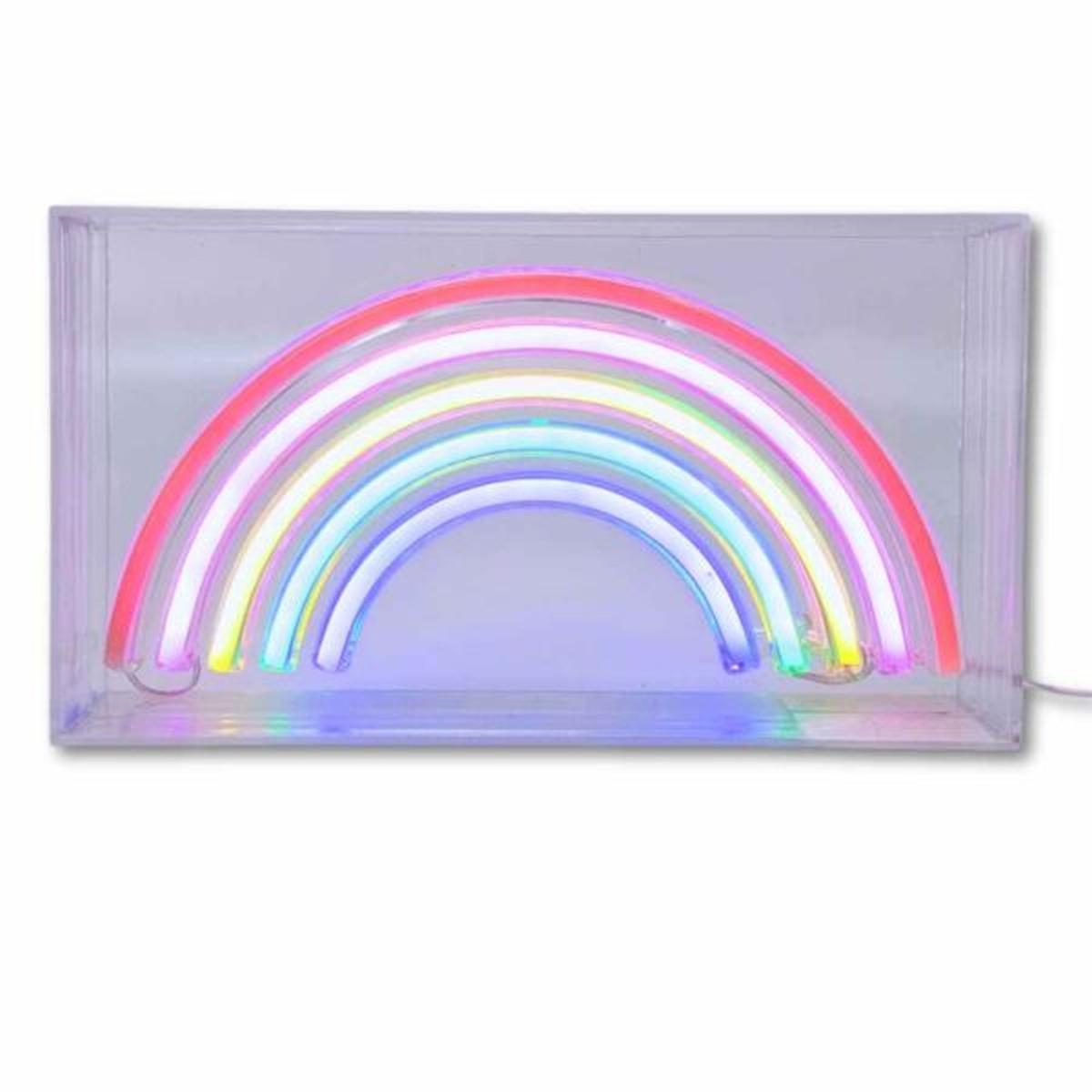 Insegna led arcobaleno