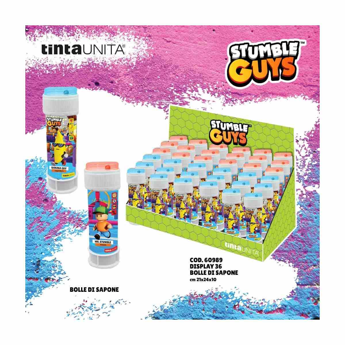 Bolle di sapone tinta unita stumble assortiti