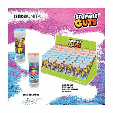 Bolle di sapone tinta unita stumble assortiti