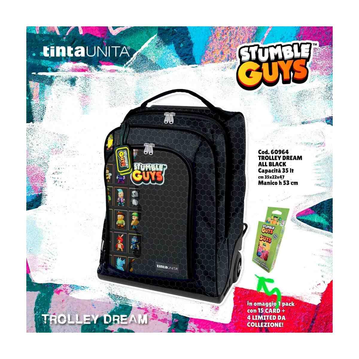 Zaino trolley tinta unita stumble