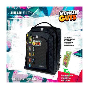 Zaino trolley tinta unita stumble