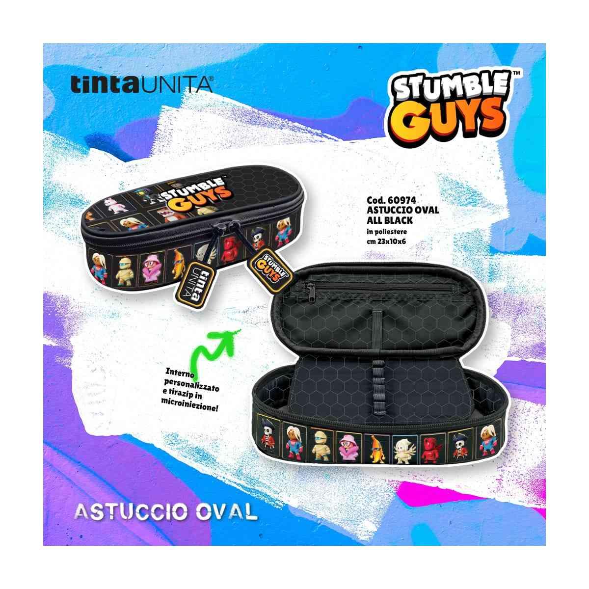 Astuccio ovale stumble guys  all