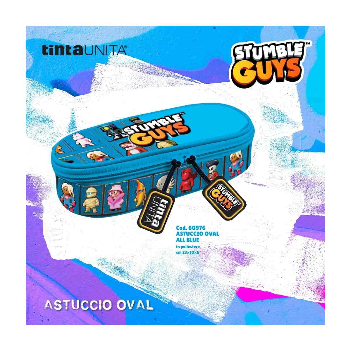 Astuccio ovale stumble guys  all