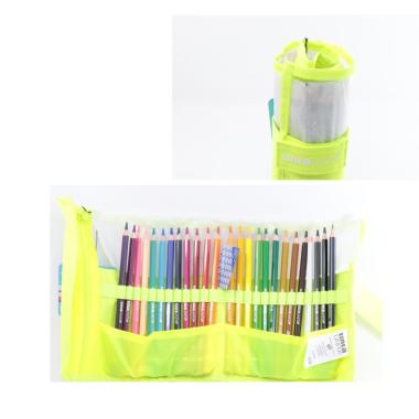 Rotolo 24 pastelli tinta unita