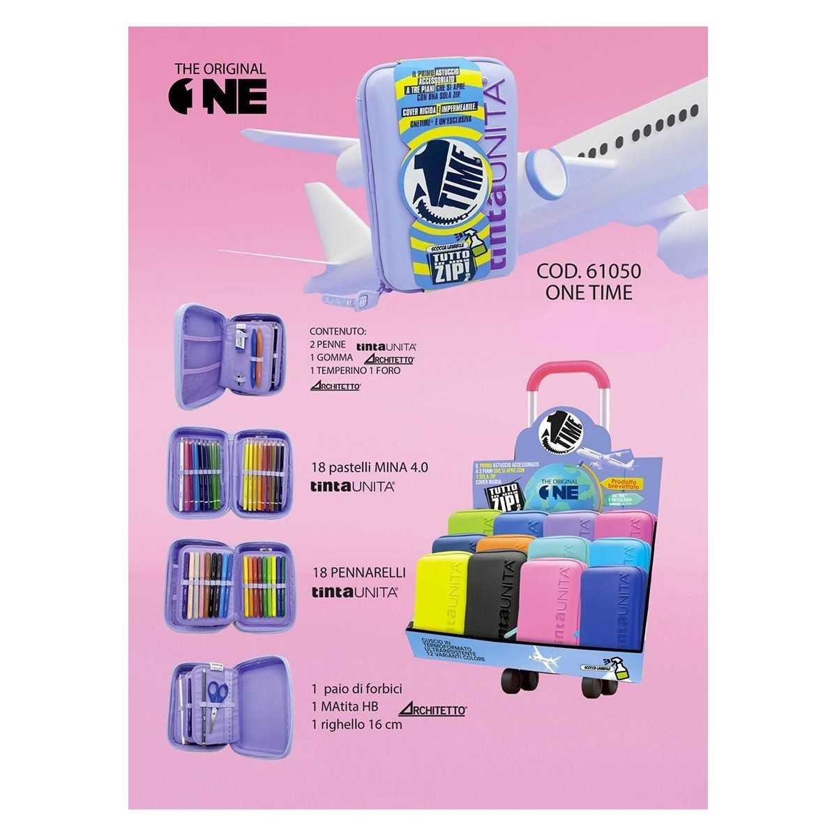 Astuccio one time tinta unita