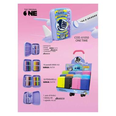 Astuccio one time tinta unita