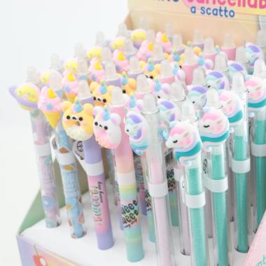 Penna cancellabile a scatto sweet love