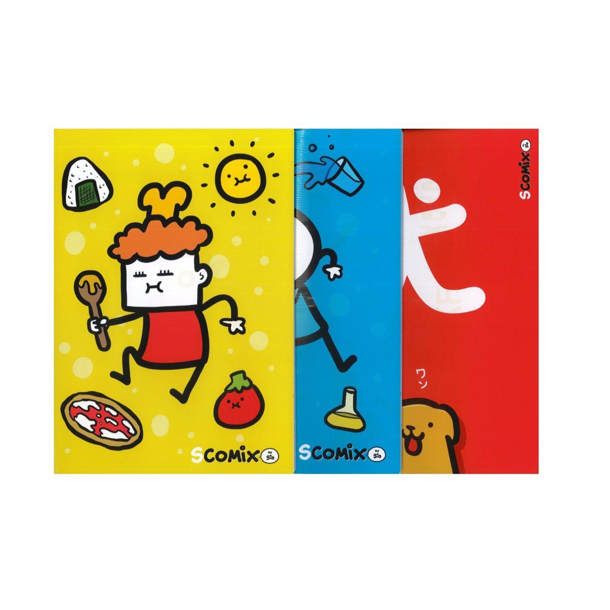 Maxi quaderno scomix rigatura a