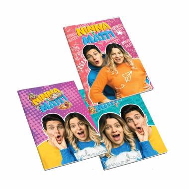 Maxi  quaderno  a4 ninna e matti 100 gr