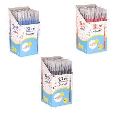 Penna a sfera biro' colourbook conf da 50 penne
