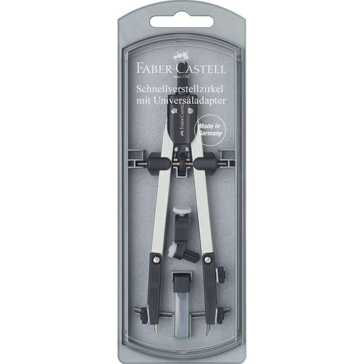 Compasso a regolazione rapida faber castell