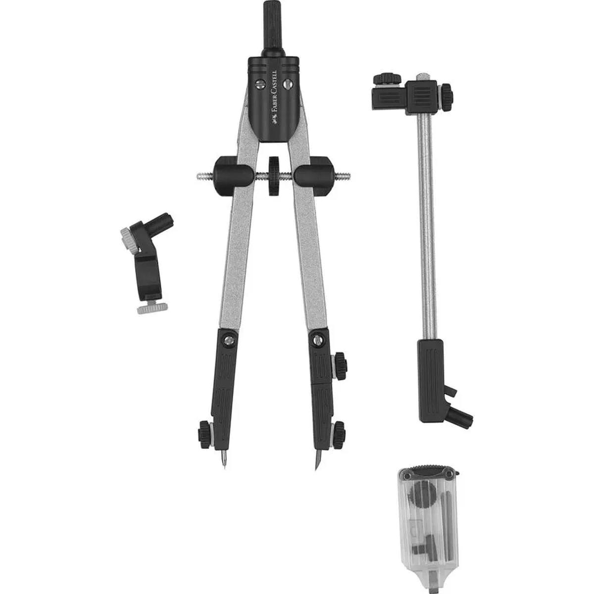 Compasso a regolazione rapida estensibile faber castell