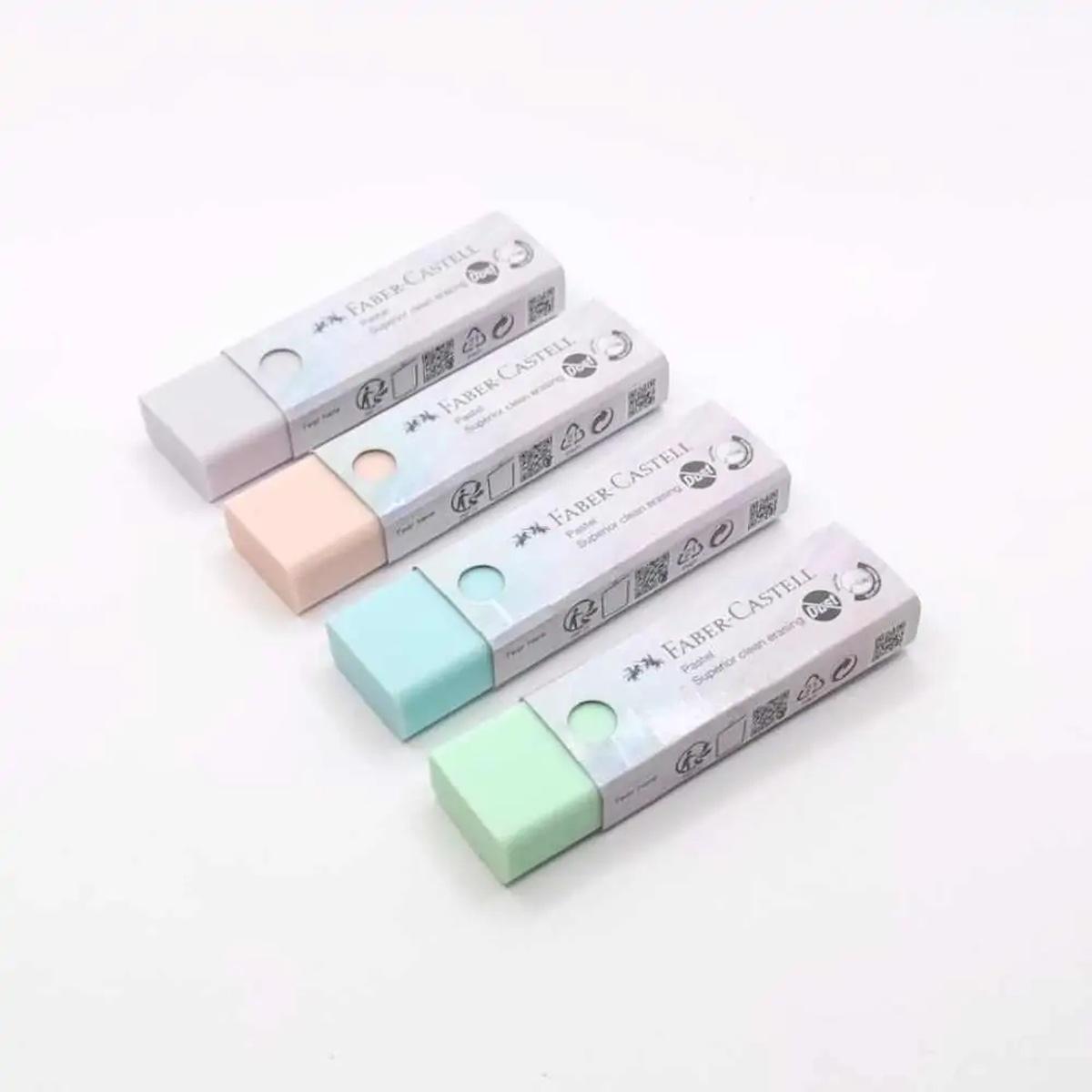 Gomma colori pastello faber castell