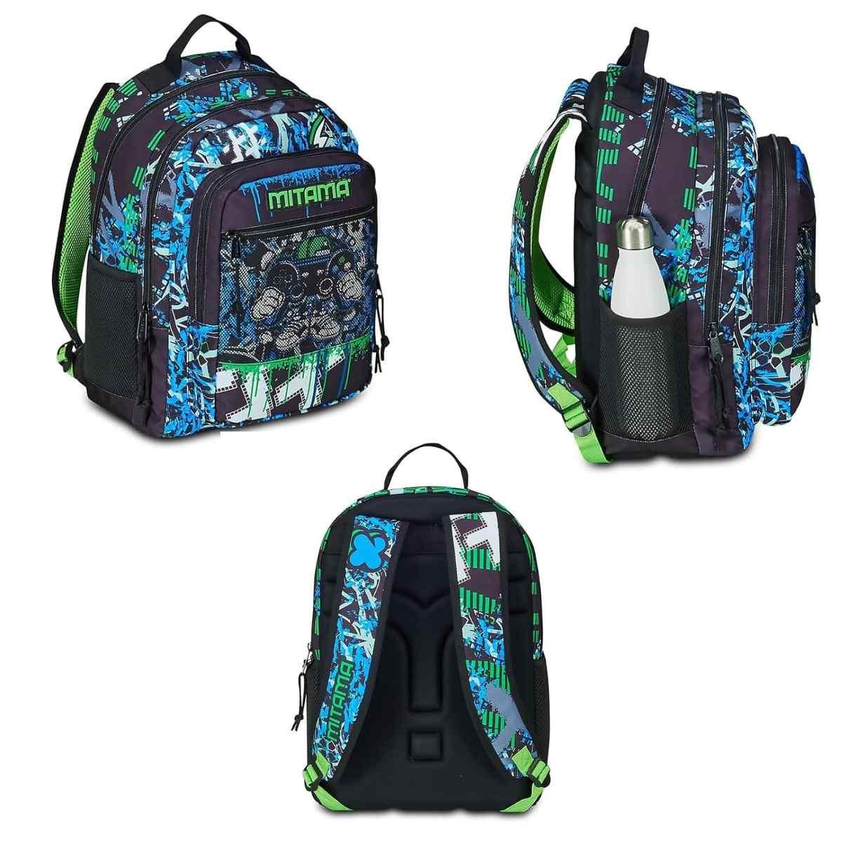 Zaino scuola mitama punch game