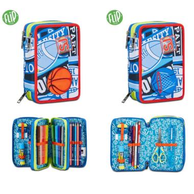 Astuccio 3 zip sj gang realbasket