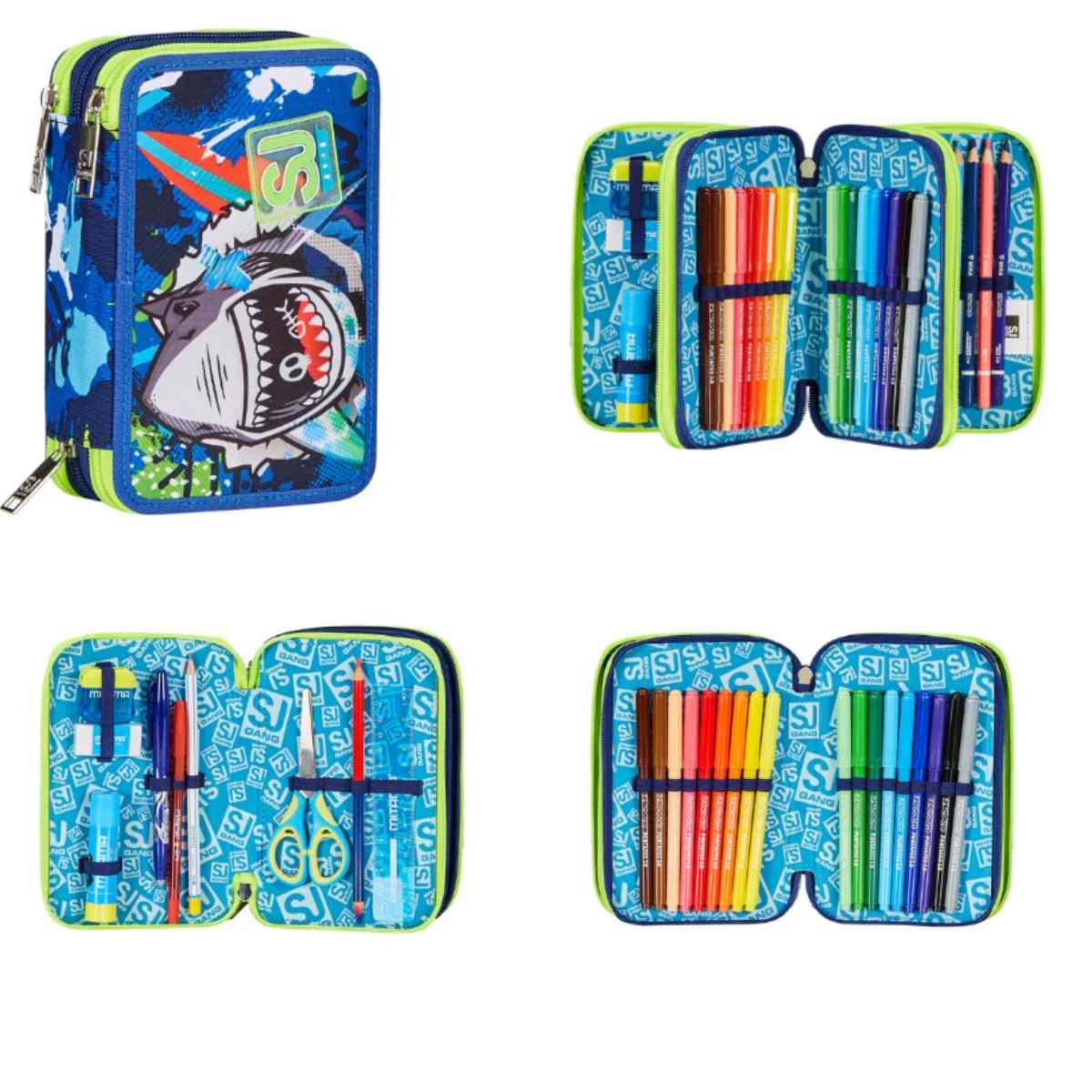 Astuccio 3 zip sj gang sharkstory