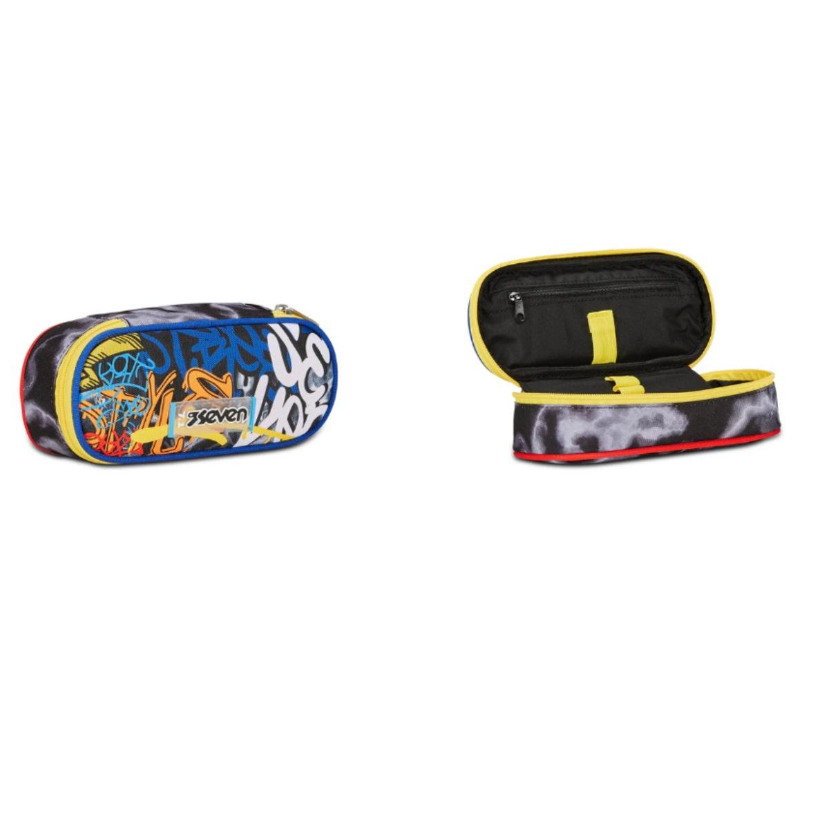 Bustina round plus seven mark on boy