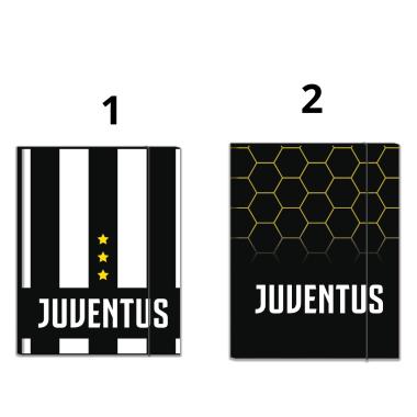 Cartella con  elastico  juventus