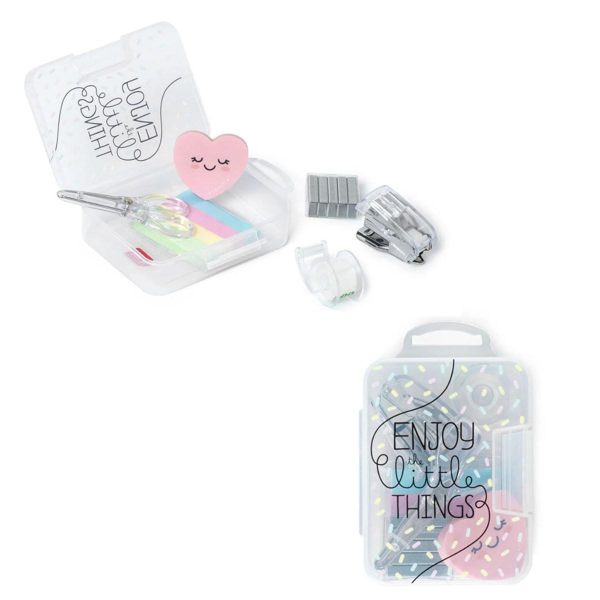 Mini set di cancelleria