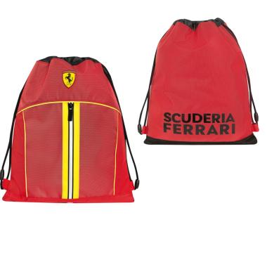 Zaino coulisse con tasca ferrari