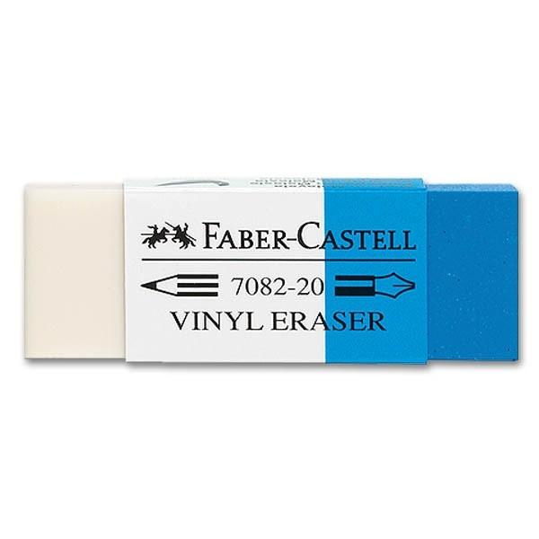 Gomma faber-castell bianca/blu