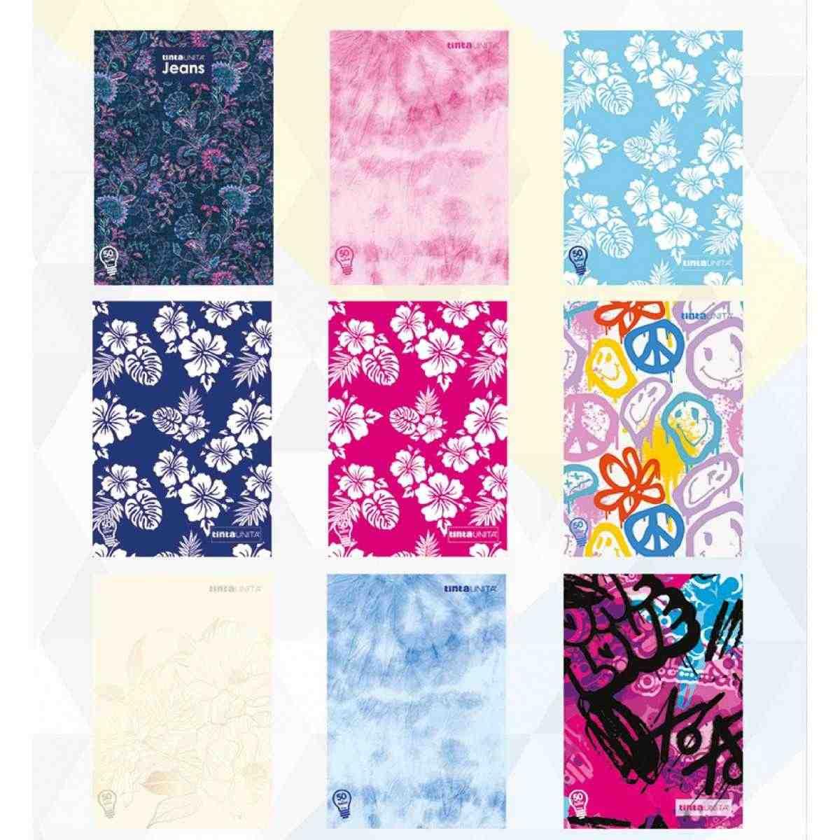 Maxi quaderno a4 fashion girl tinta unita