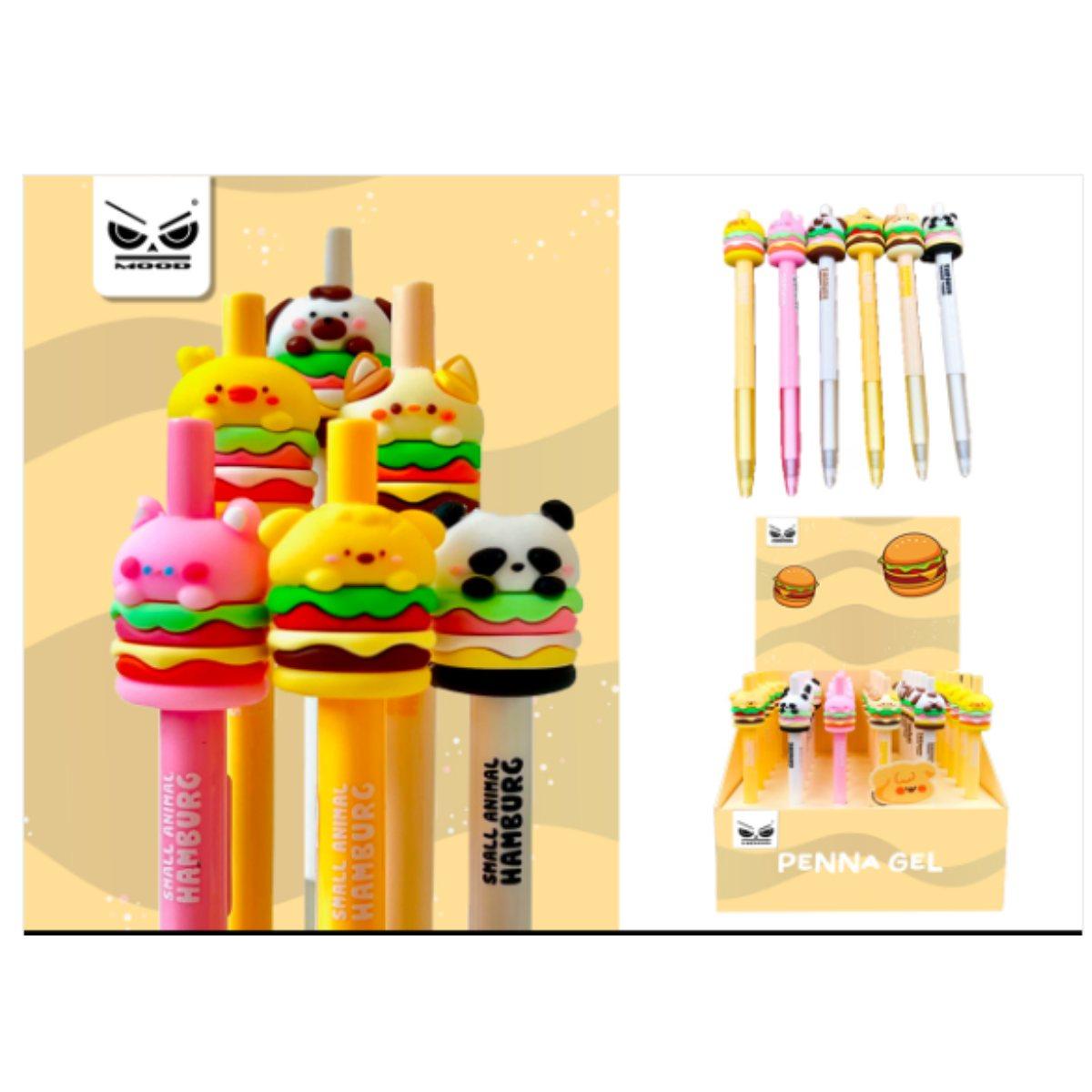 Penna gel animal hamburgher