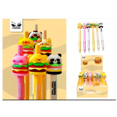 Penna gel animal hamburgher