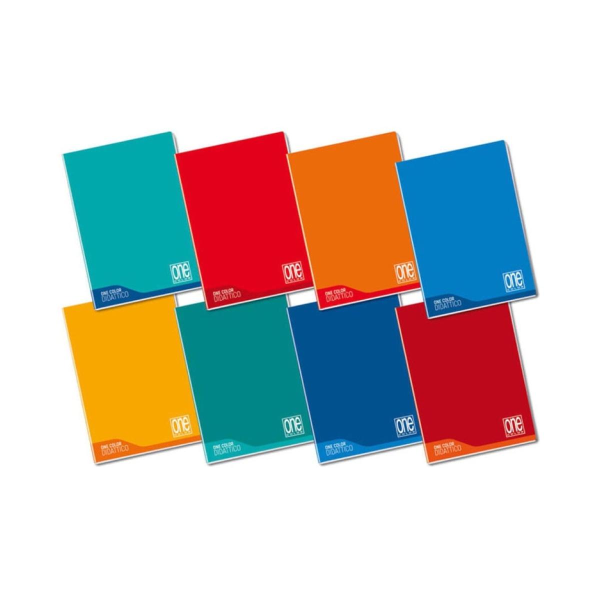 Maxi quaderno a4 linea blu one color didattico