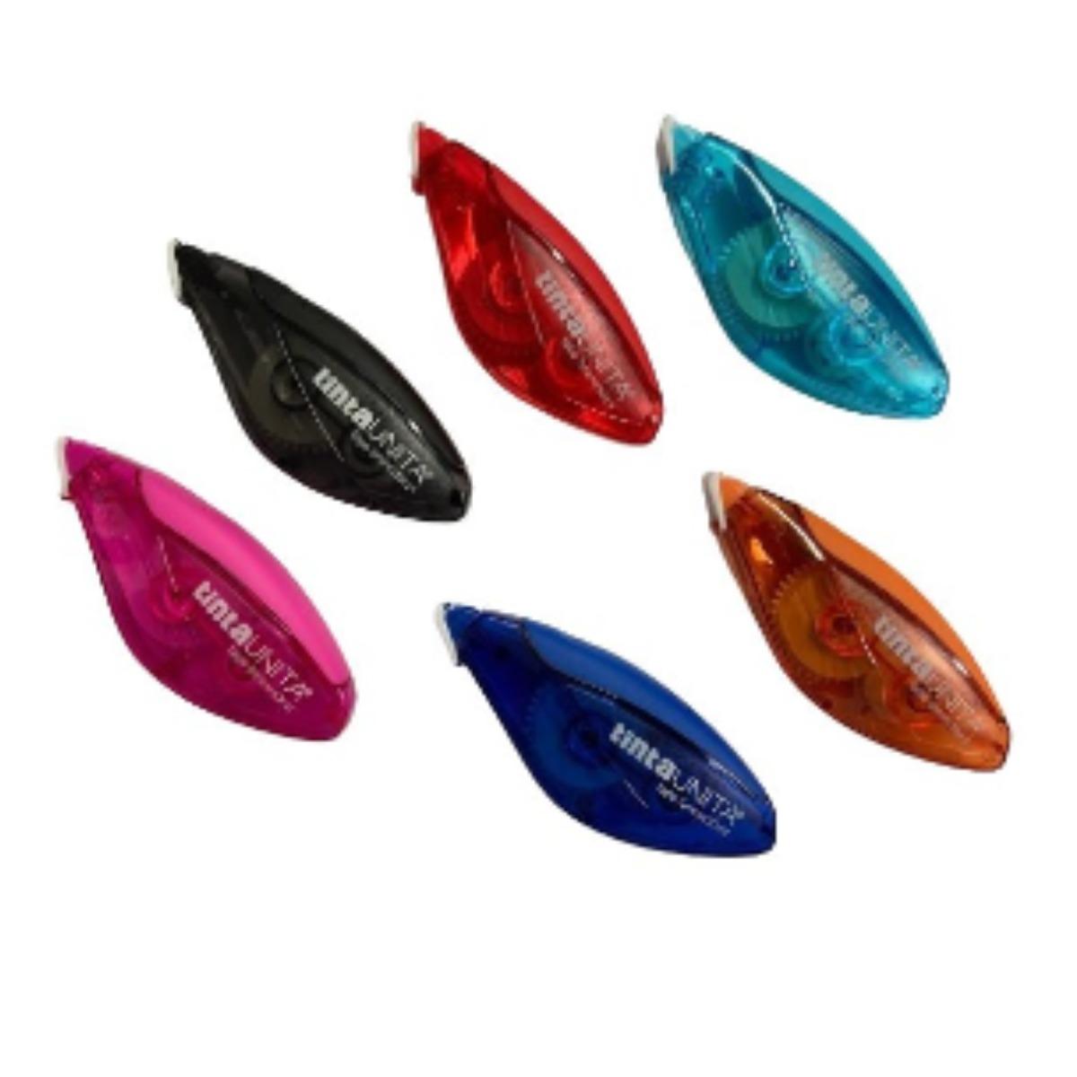 Correttore grip a nastro 10 metri tinta unita colori assortiti